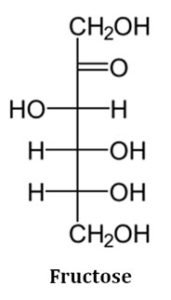 Fructose Structure EasyBiologyClass