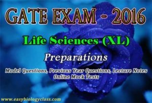 Gate Xl Question Pattern GATE XL 2016 Model Questions Zoology Set 1 | EasyBiologyClass