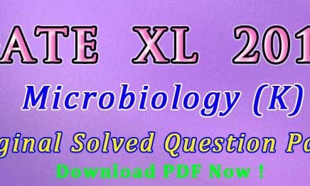 Microbiology Questions in GATE