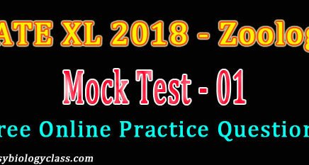 Zoology Model Questions GATE XL