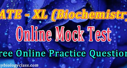 GATE Biochemistry Mock Test