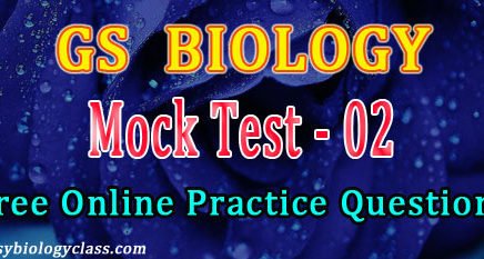 TIFR GS Biology Practice Questions