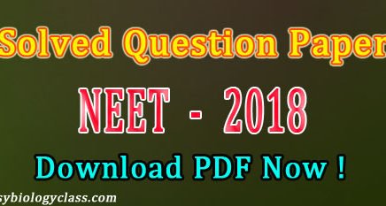 NEET 2018 Answer key