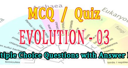 Evolution Question Answer