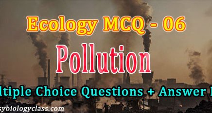 mcq on environmental pollution