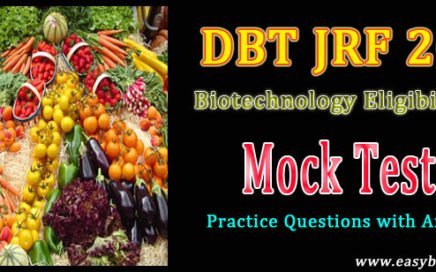 Biotechnology JRF 2019 Paper