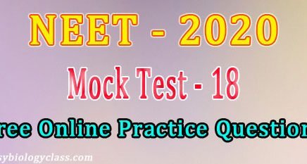 2020 NEET Exam Paper