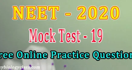Medical Entrance 2020 model question