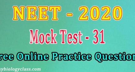 biology model questions for neet exam