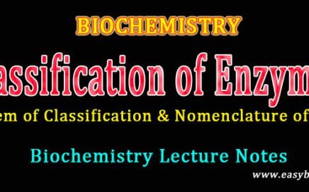 Nomenclature of enzyme lecture notes