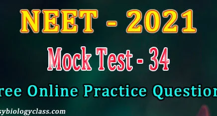 NEET 2021 model paper