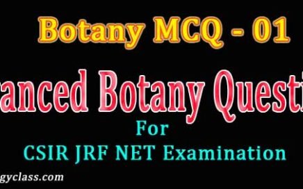 botany questions for csir exam