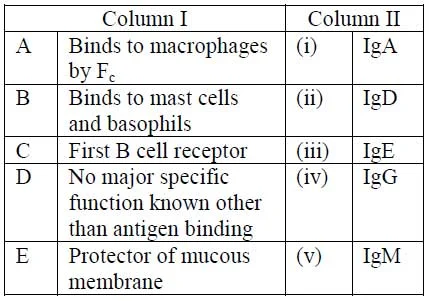 Immunological receptors
