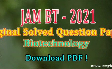 JAM BT 2021 solved paper