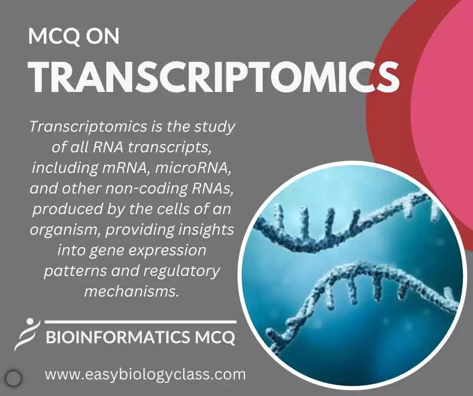 mcq on transcriptomics
