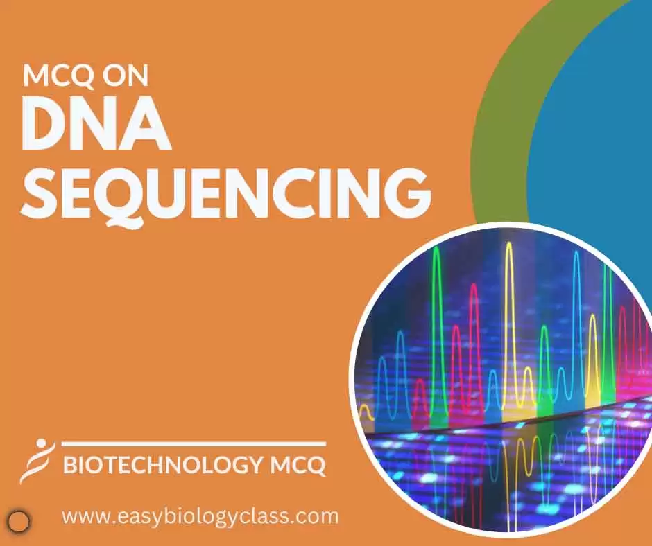 MCQ on DNA Sequencing 