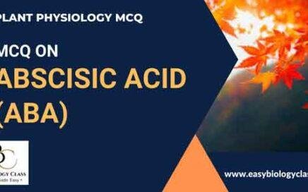 MCQ on Abscisic Acid