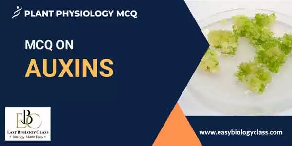 mcq on auxin