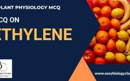 MCQ on Ethylene Plant Hormone