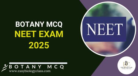 Botany MCQ for NEET Exam