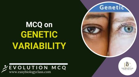 MCQ on Genetic Variability