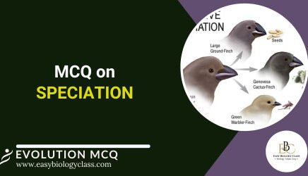 mcq on speciation