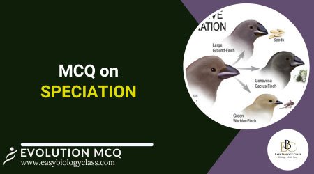 mcq on speciation