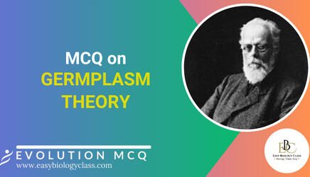 mcq on germplasm theory