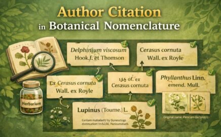 author citation in taxonomy