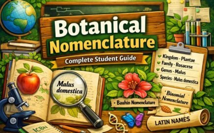botanical nomenclature