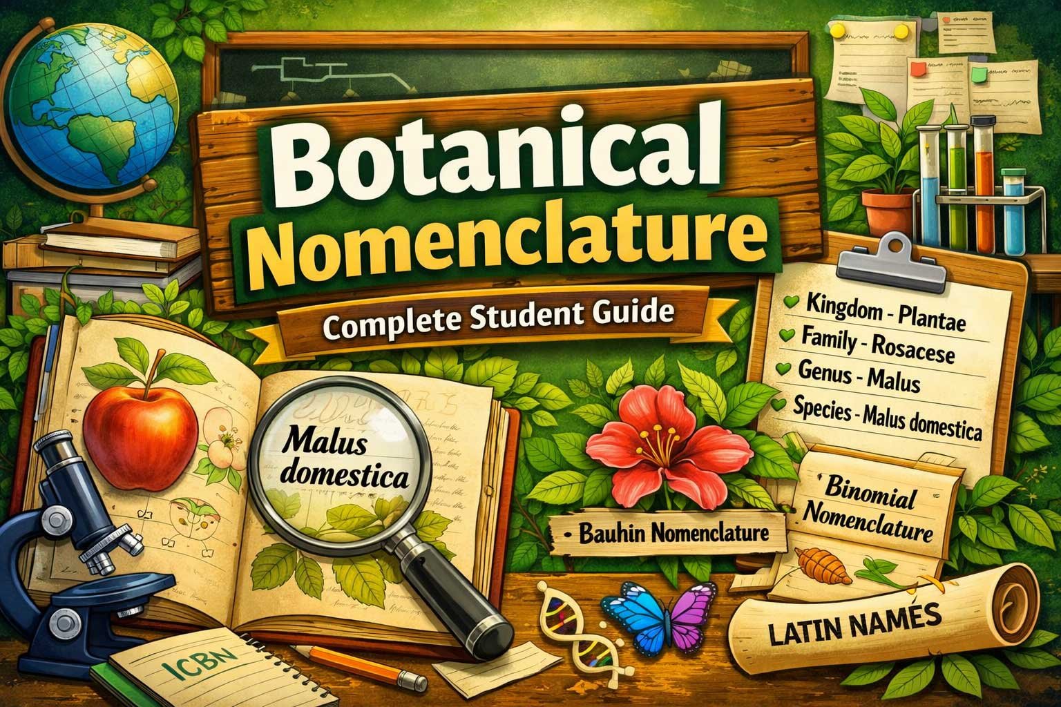 botanical nomenclature