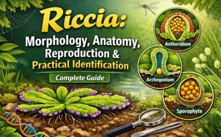 Riccia – Morphology, Anatomy & Reproduction Guide