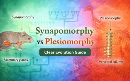 Synapomorphy vs Plesiomorphy