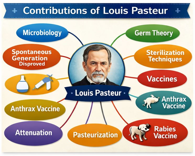 Contributions of Louis Pasteur 