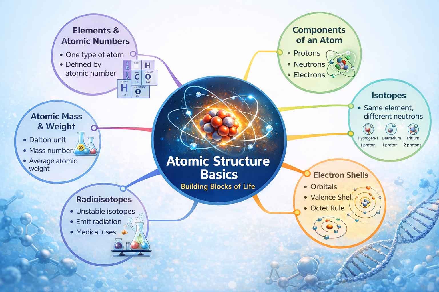 structure of atom notes pdf